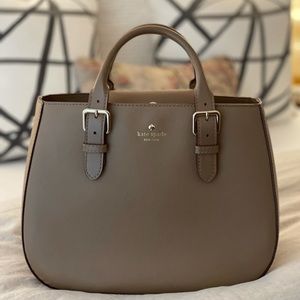 Mint condition taupe Kate spade bag